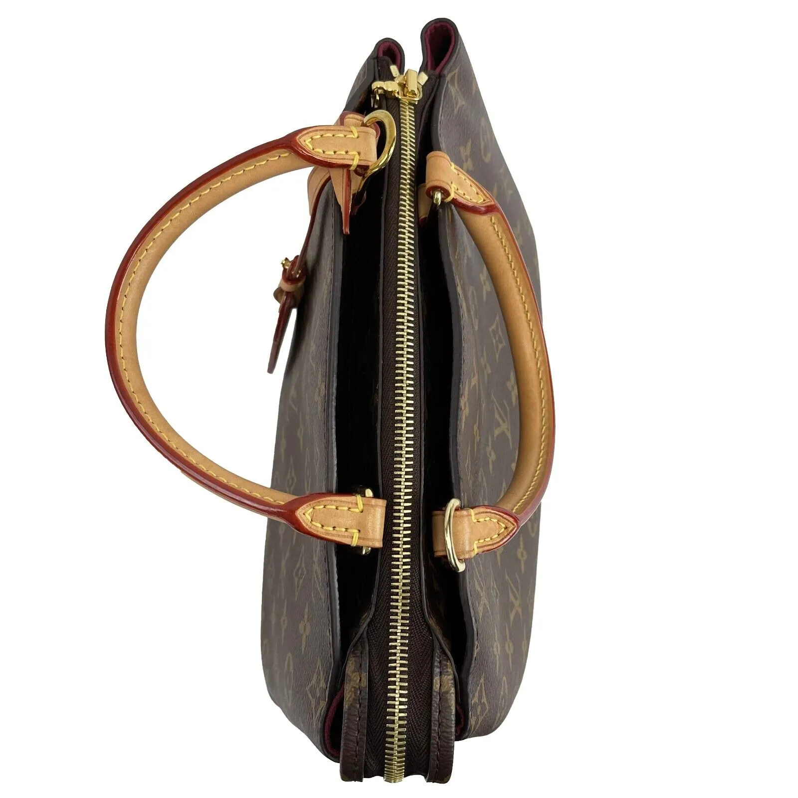 Louis Vuitton - Petit Palais - Brown Monogram Top Handle w/ Shoulder Strap