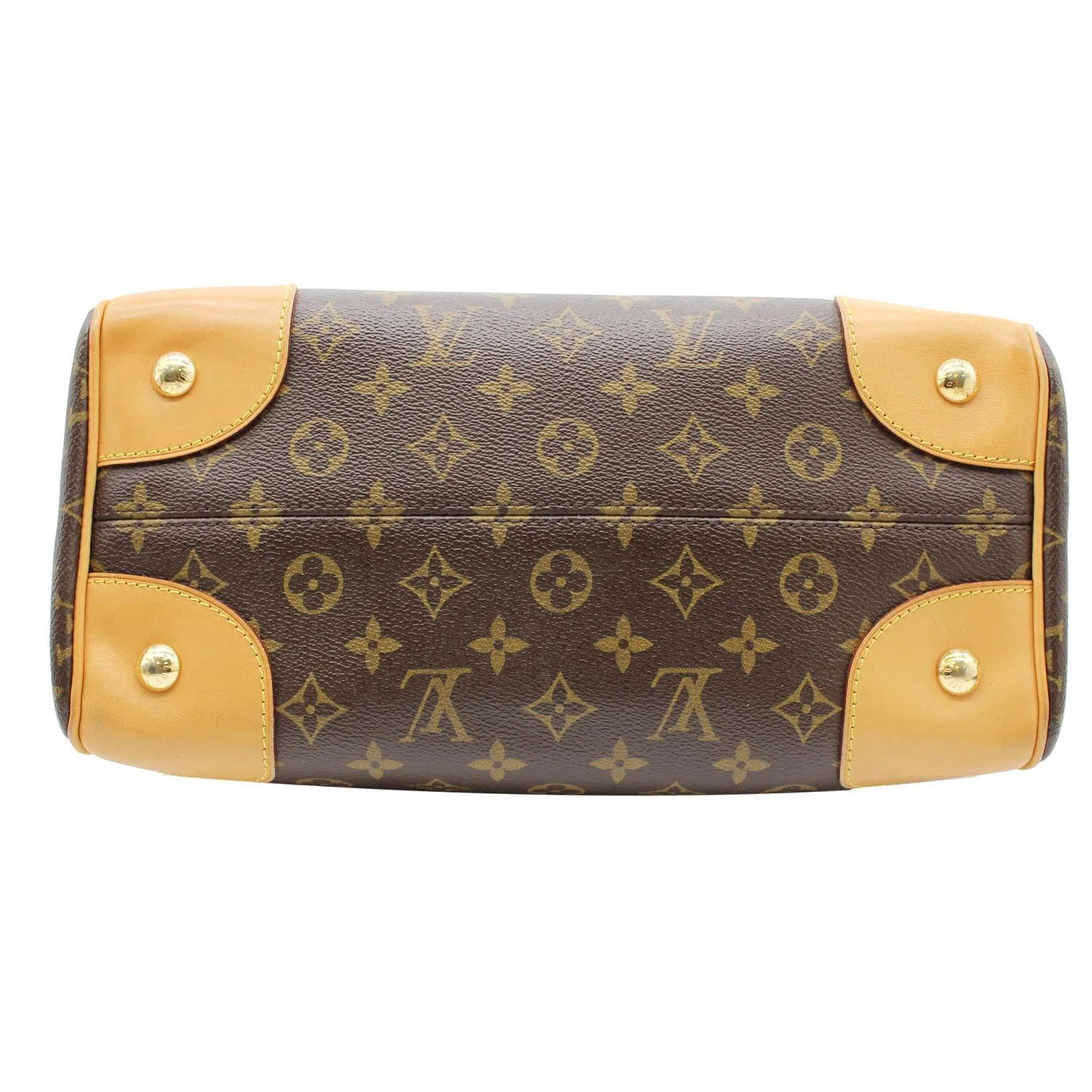 LOUIS VUITTON Retiro NM Monogram Canvas 2Way Shoulder Bag Brown