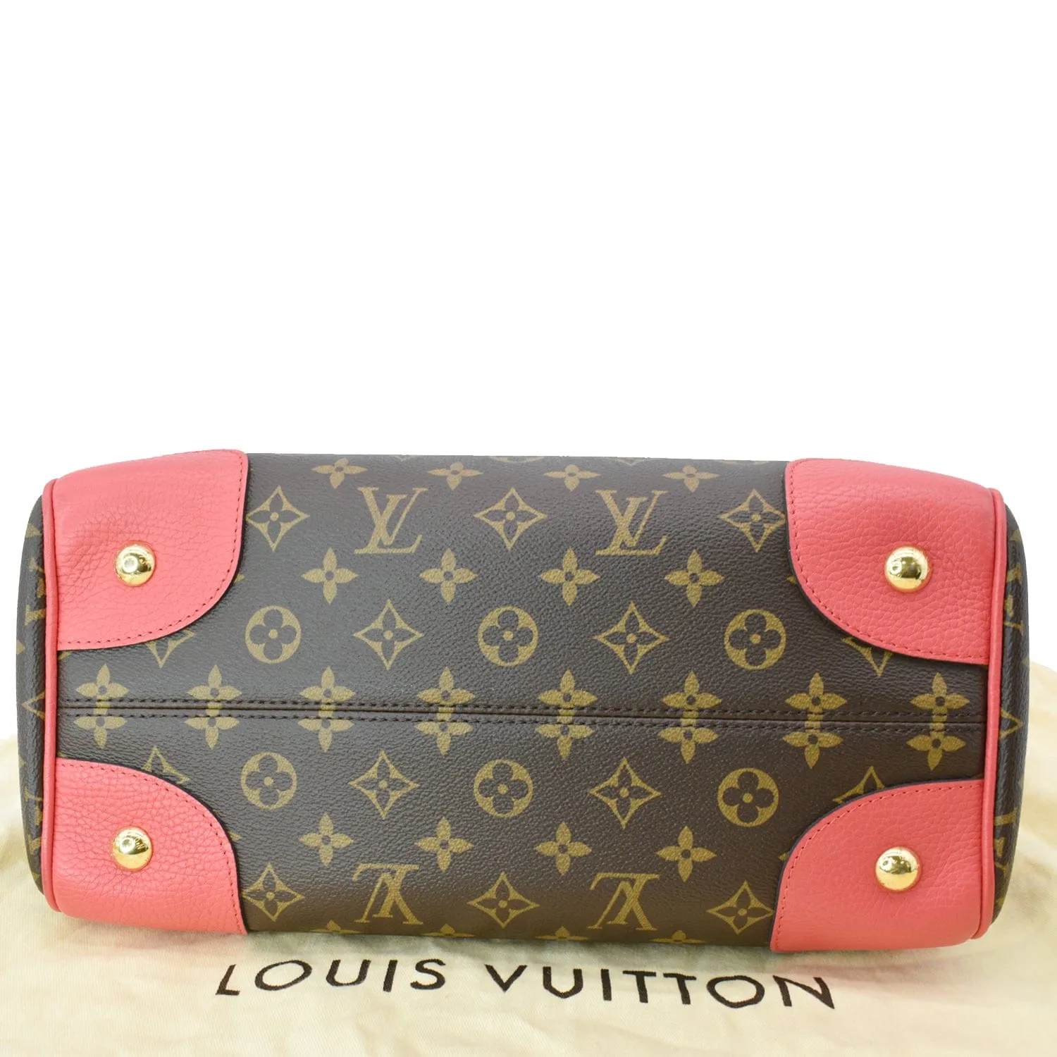 LOUIS VUITTON Retiro NM Monogram Canvas 2Way Shoulder Bag Red - 10% OFF