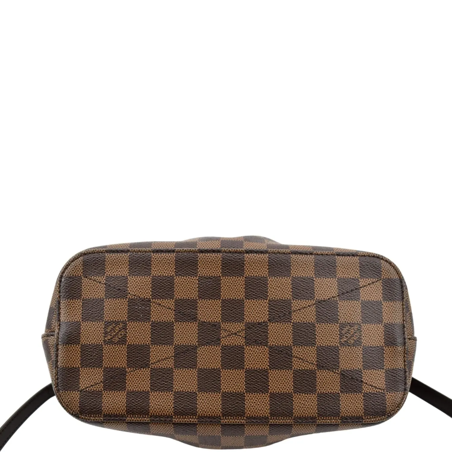 LOUIS VUITTON Siena PM Damier Ebene Shoulder Bag Brown