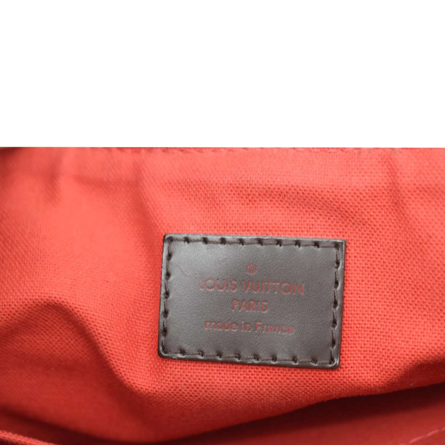 LOUIS VUITTON Siena PM Damier Ebene Shoulder Bag Brown