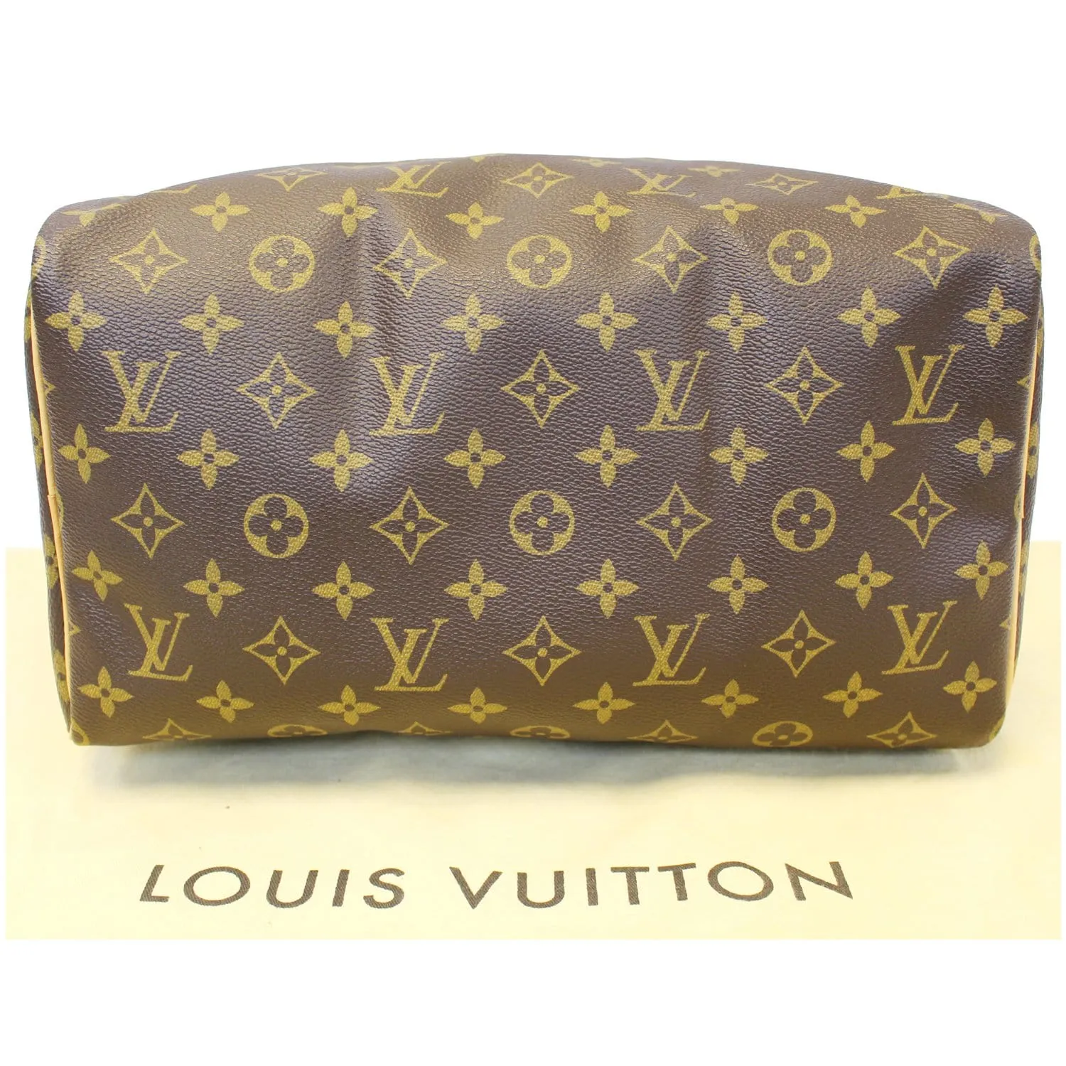 LOUIS VUITTON Speedy 30 Monogram Canvas Satchel Bag