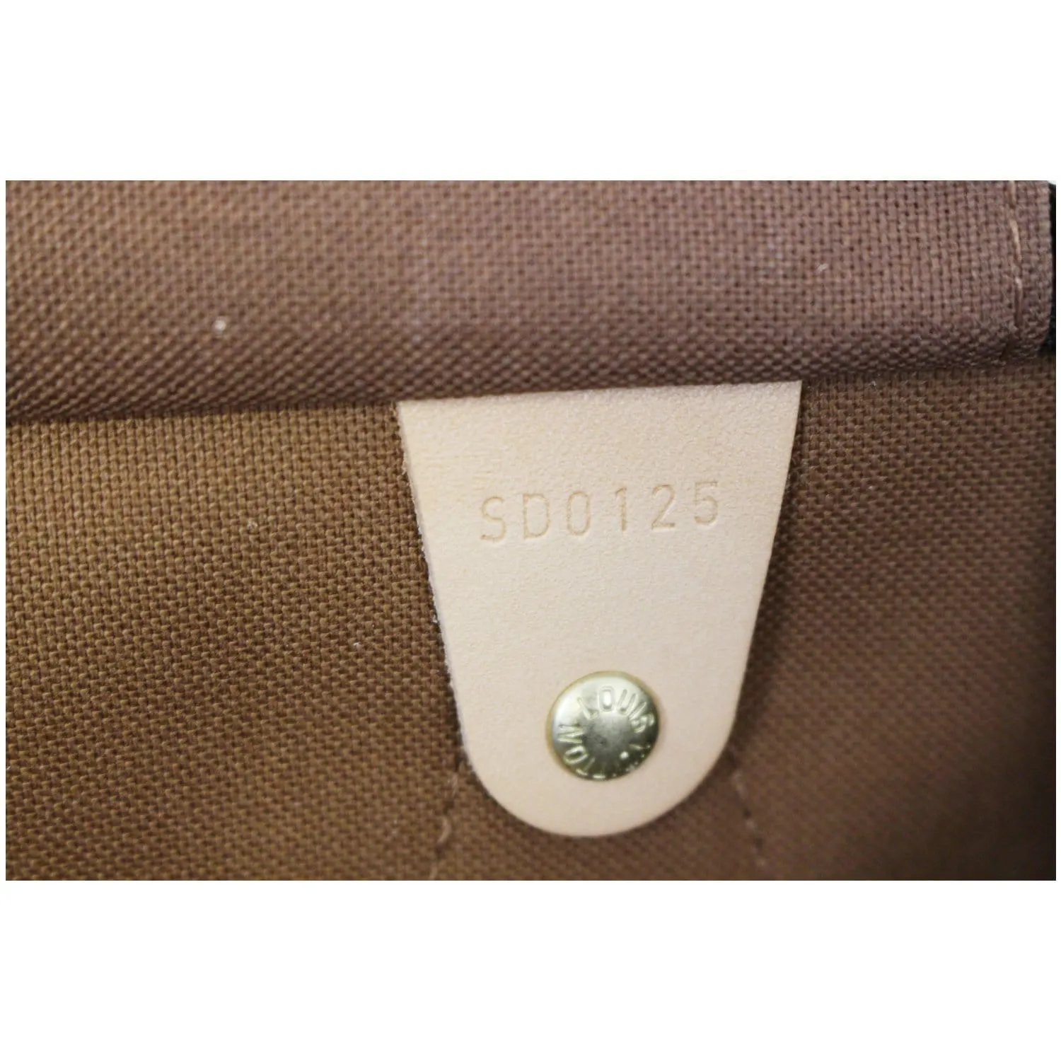 LOUIS VUITTON Speedy 30 Monogram Canvas Satchel Bag
