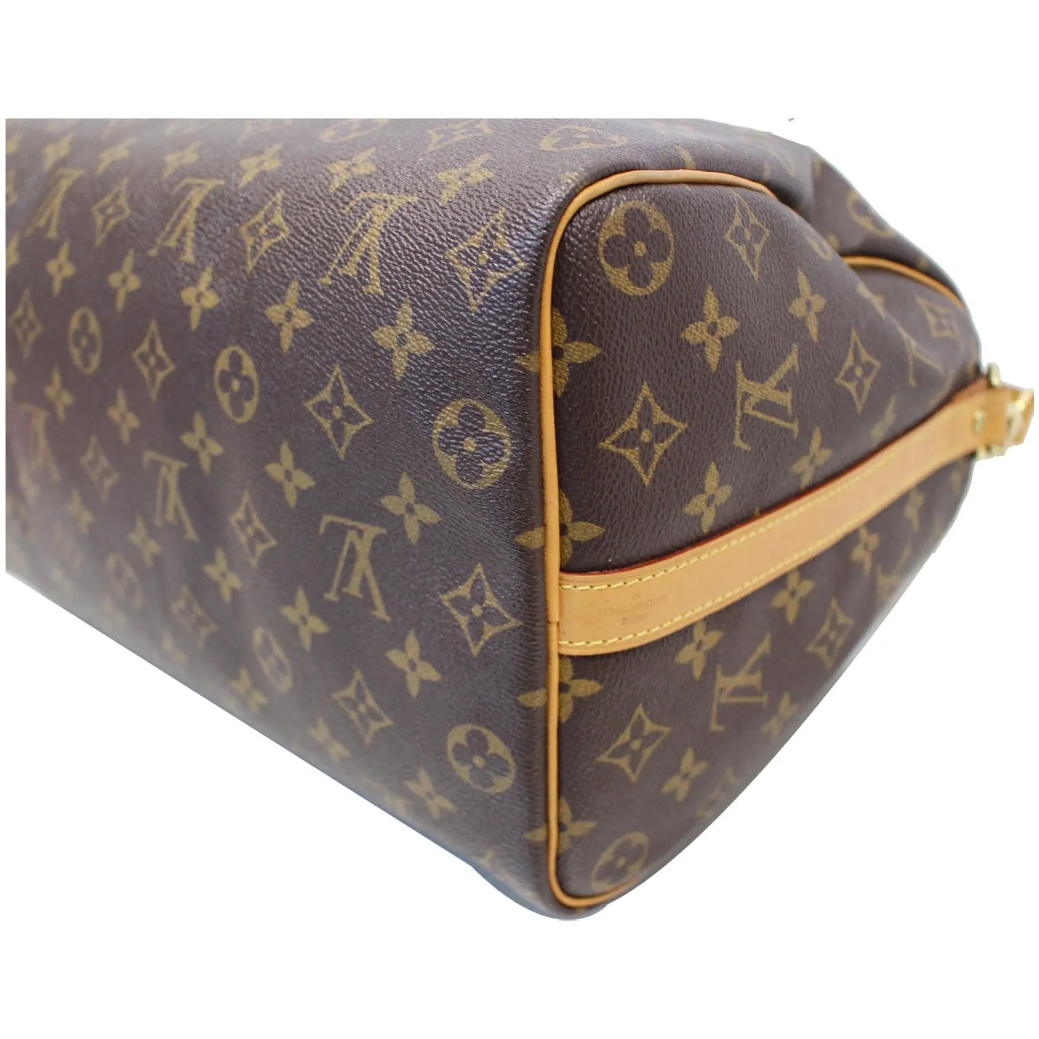 LOUIS VUITTON Speedy 35 Bandouliere Monogram Canvas Shoulder Bag Brown - 20% OFF