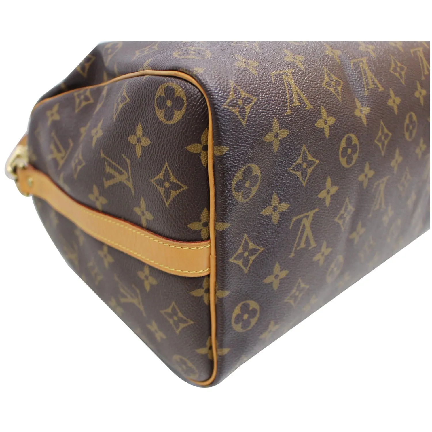 LOUIS VUITTON Speedy 35 Bandouliere Monogram Canvas Shoulder Bag Brown - 20% OFF