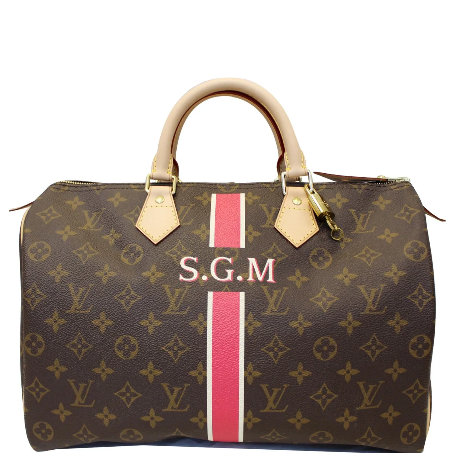 Louis Vuitton Speedy 35 Mon Monogram Canvas Satchel Bag Brown - 25% OFF