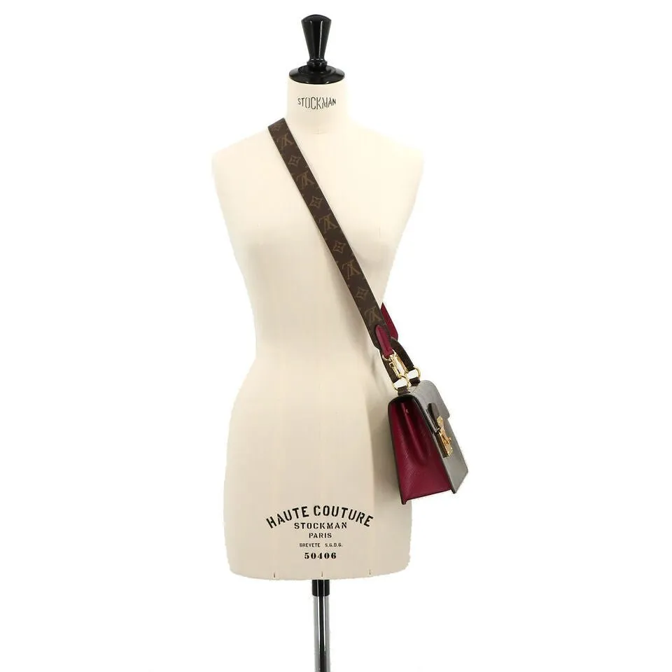 LOUIS VUITTON Spring Street PM Vernis Epi Hand Bag