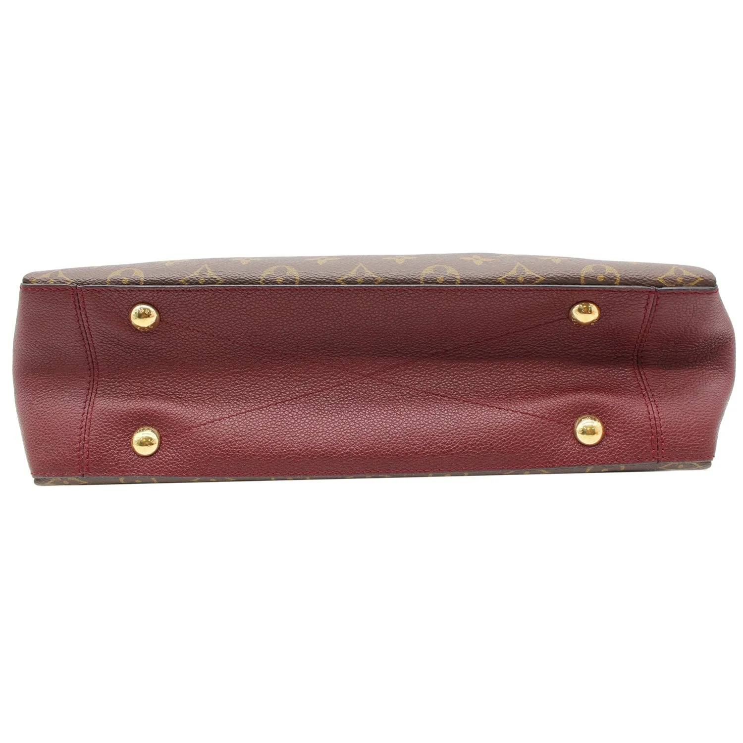 LOUIS VUITTON Surene MM Monogram Canvas Shoulder Bag Bordeaux