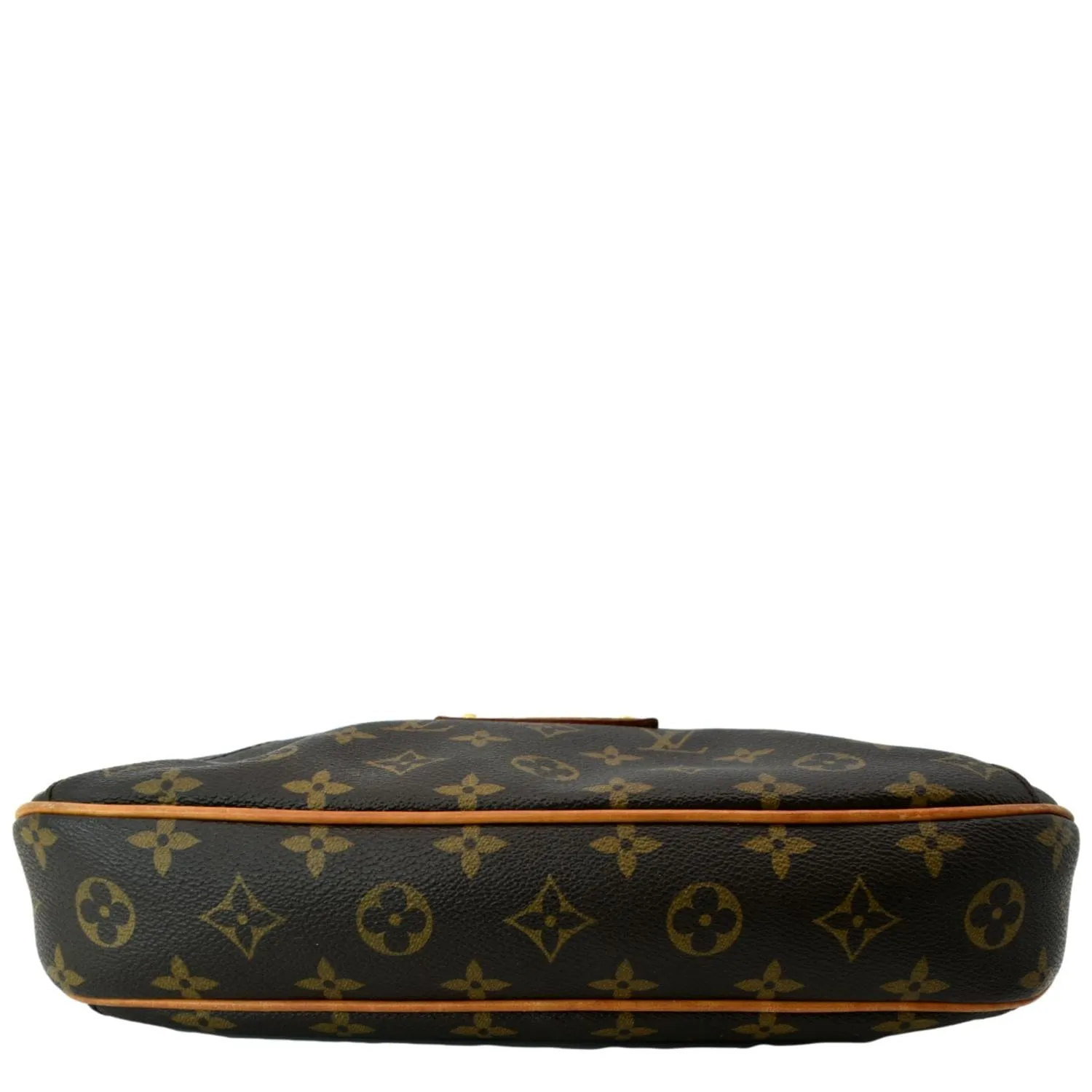 LOUIS VUITTON Thames PM Monogram Canvas Shoulder Bag Brown