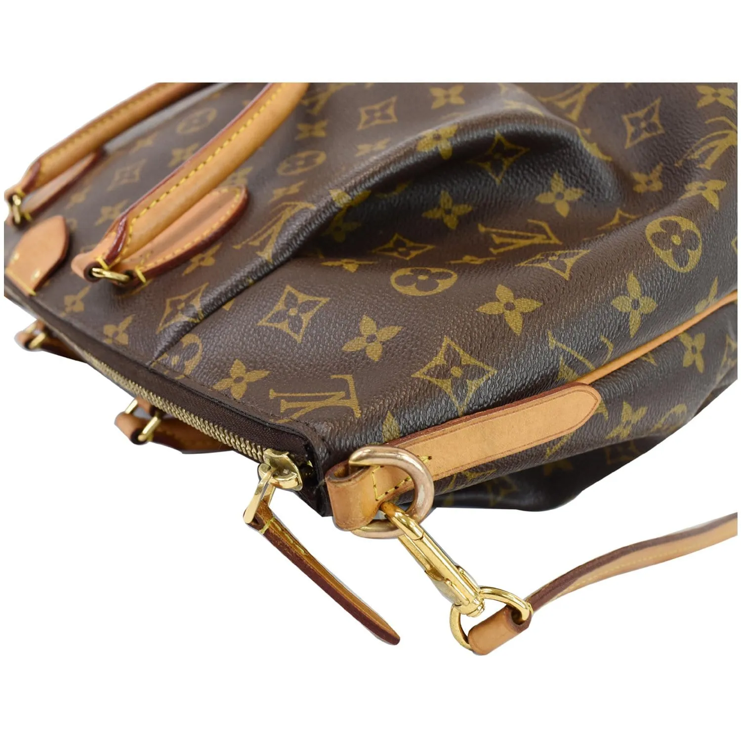 LOUIS VUITTON Turenne GM Monogram Canvas 2 Way Shoulder Bag Brown