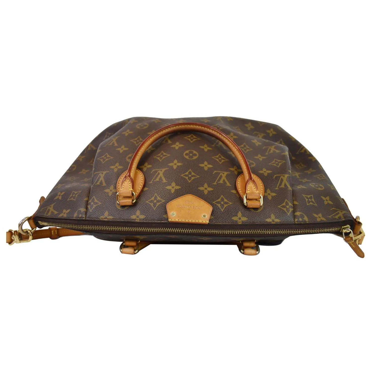 LOUIS VUITTON Turenne GM Monogram Canvas 2 Way Shoulder Bag Brown