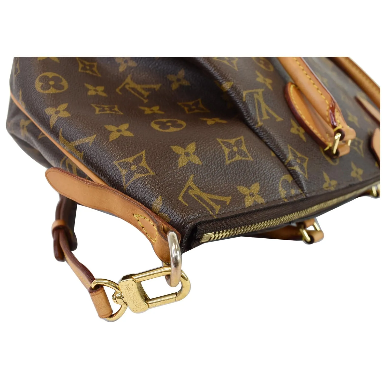 LOUIS VUITTON Turenne GM Monogram Canvas 2 Way Shoulder Bag Brown