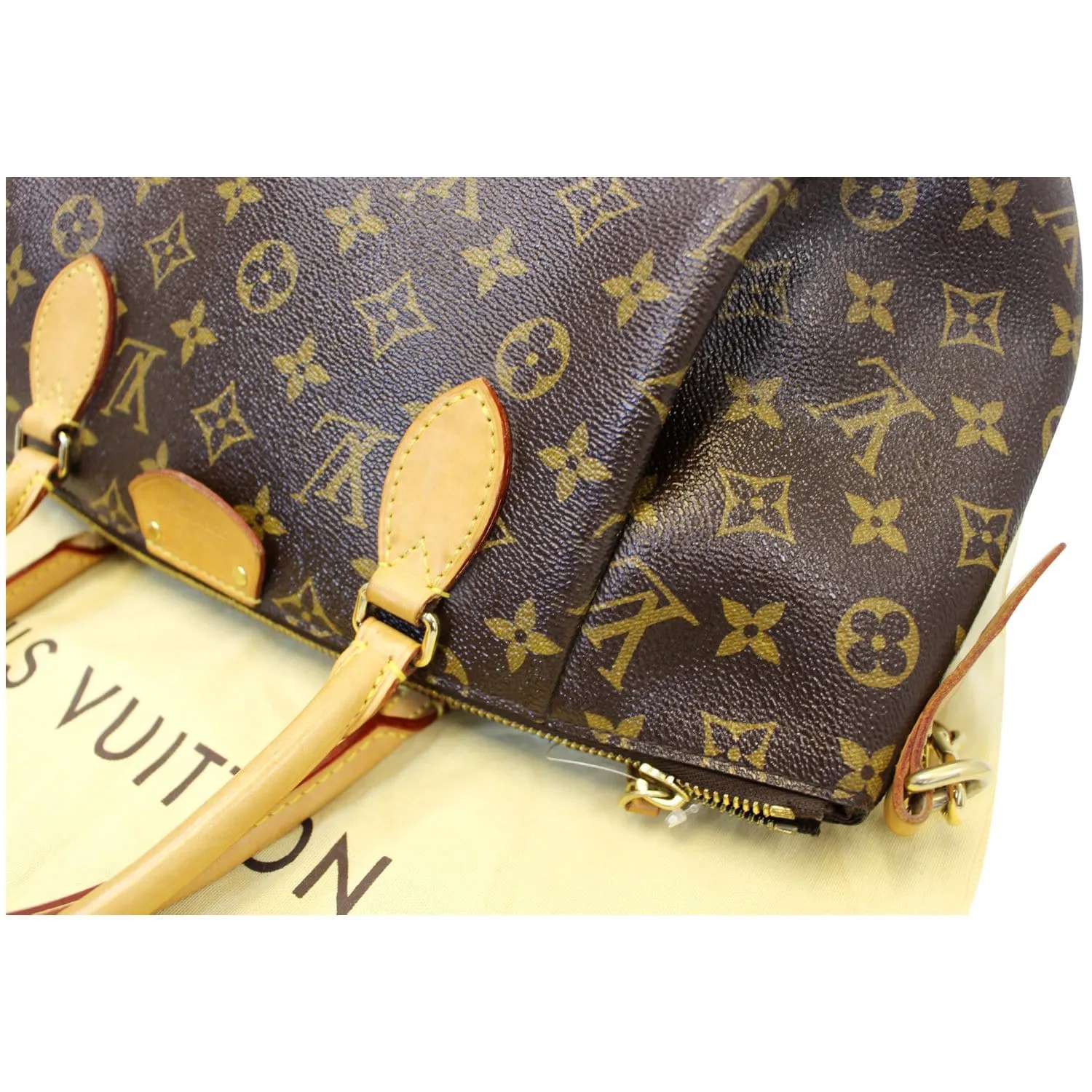 LOUIS VUITTON Turenne MM Monogram Canvas 2 Way Shoulder Handbag