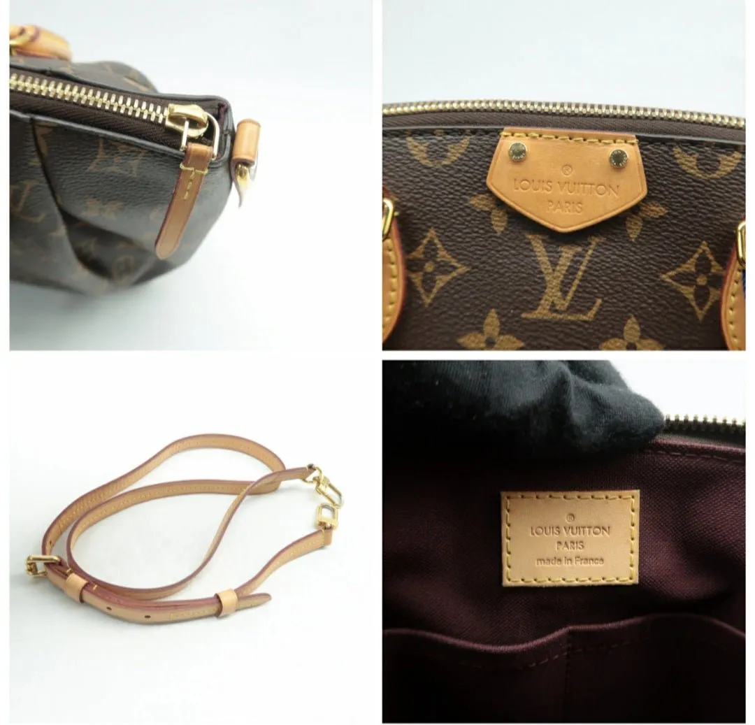 Louis Vuitton Turenne PM Brown Monogram Canvas Satchel