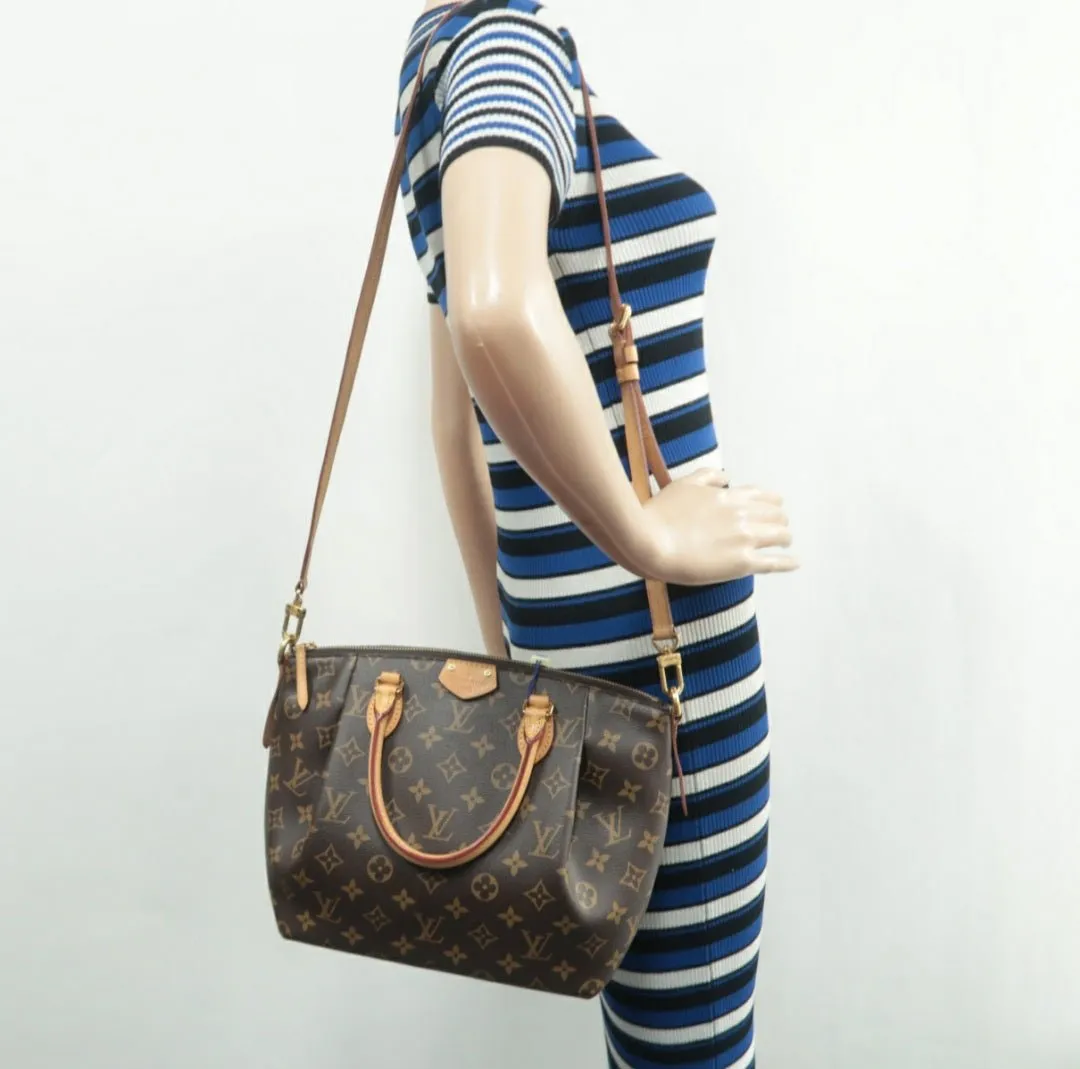 Louis Vuitton Turenne PM Brown Monogram Canvas Satchel
