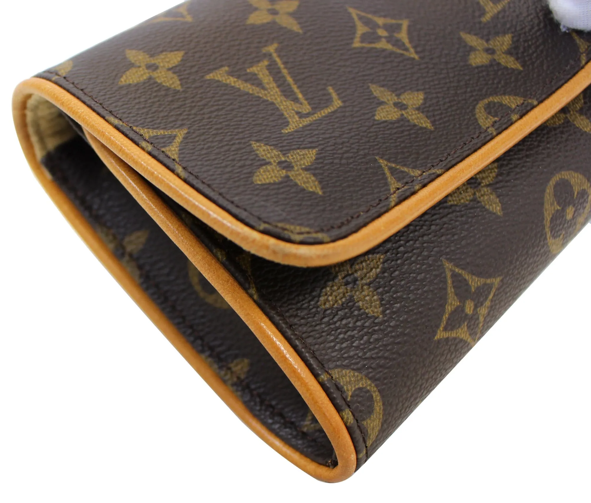 LOUIS VUITTON Twin GM Monogram Canvas Pochette  Shoulder Bag