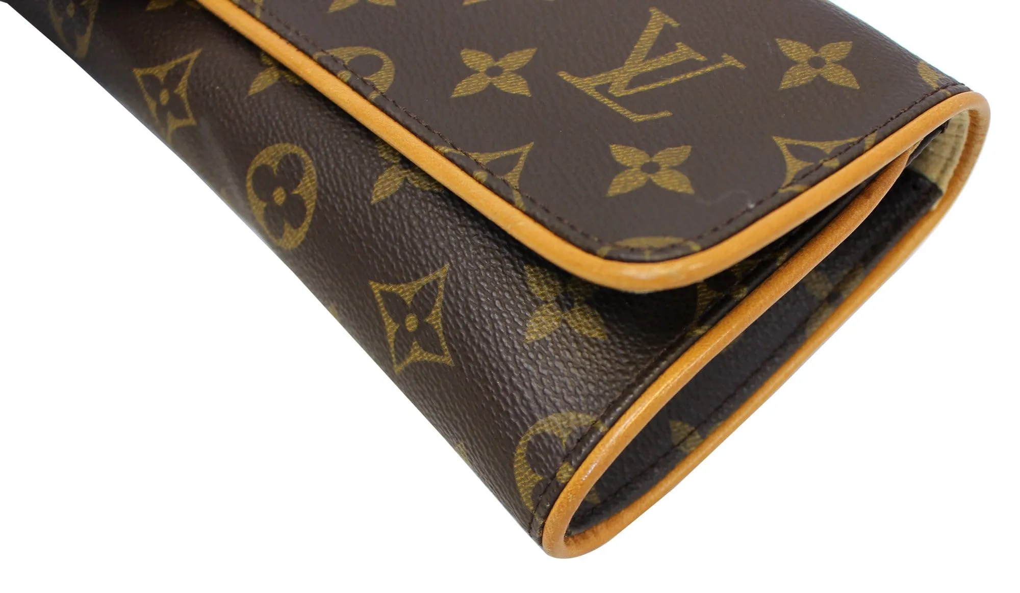 LOUIS VUITTON Twin GM Monogram Canvas Pochette  Shoulder Bag