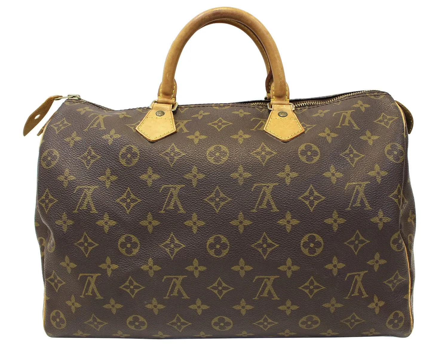 LOUIS VUITTON Used Handbag Monogram Canvas Speedy 35 Satchel