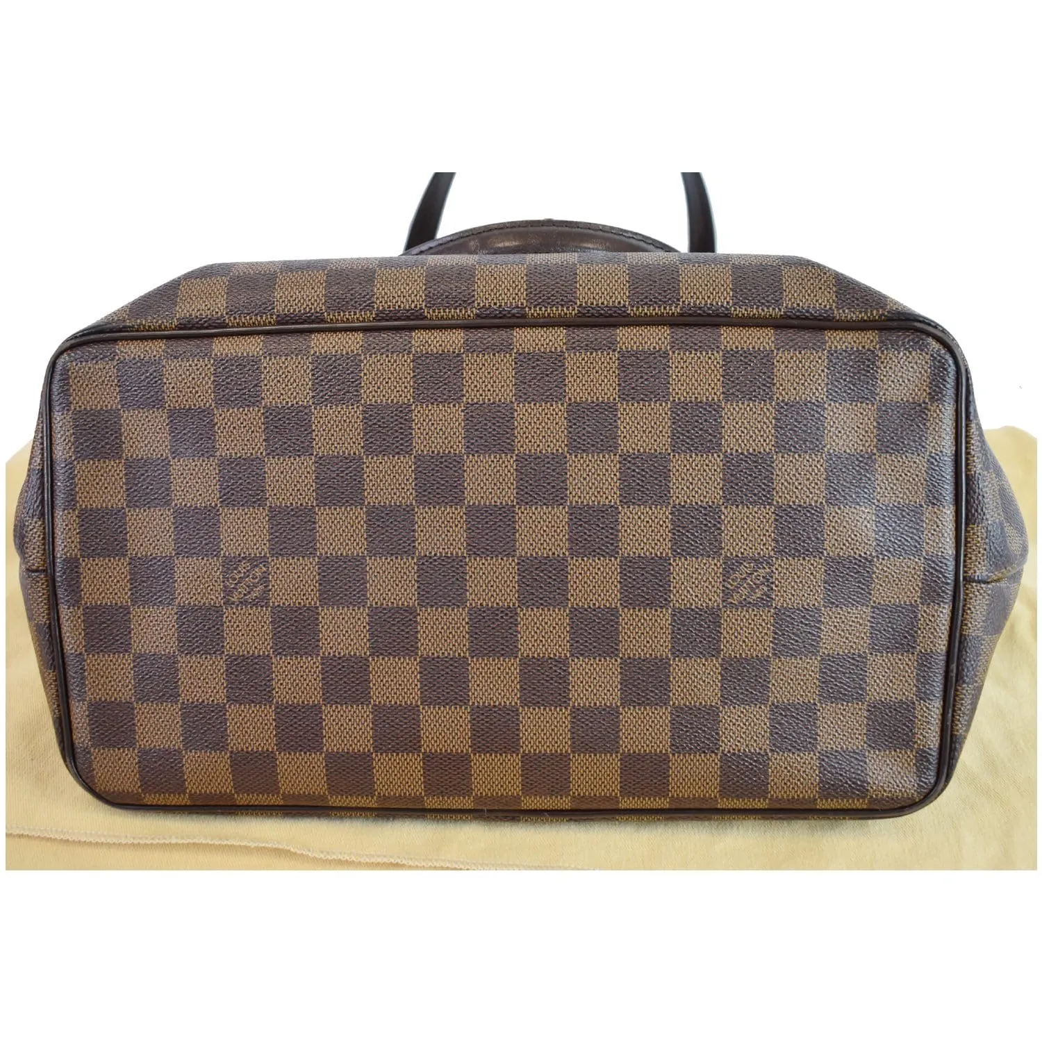 LOUIS VUITTON Westminster GM Damier Ebene Tote Shoulder Bag Brown