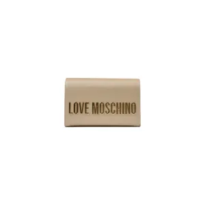 Love Moschino Gold Polyethylene Handbag