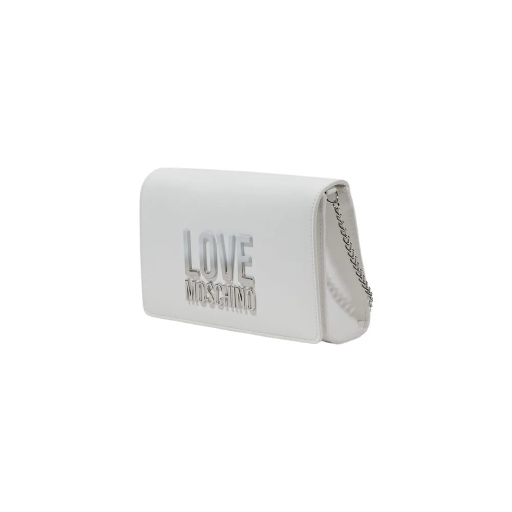 Love Moschino White Polyethylene Handbag