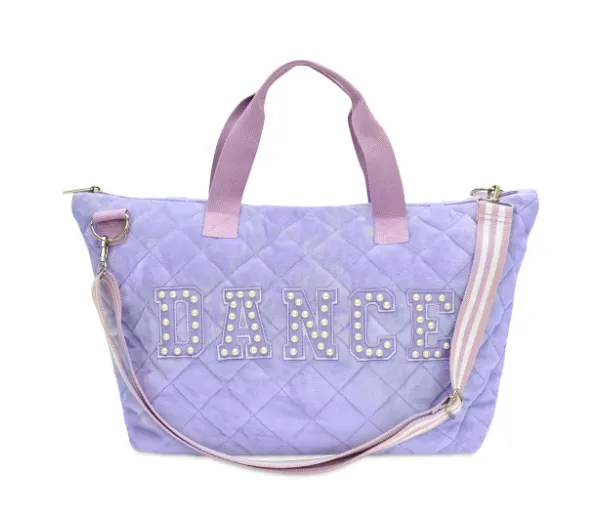 Love to Dance Quilted Overnight Bag