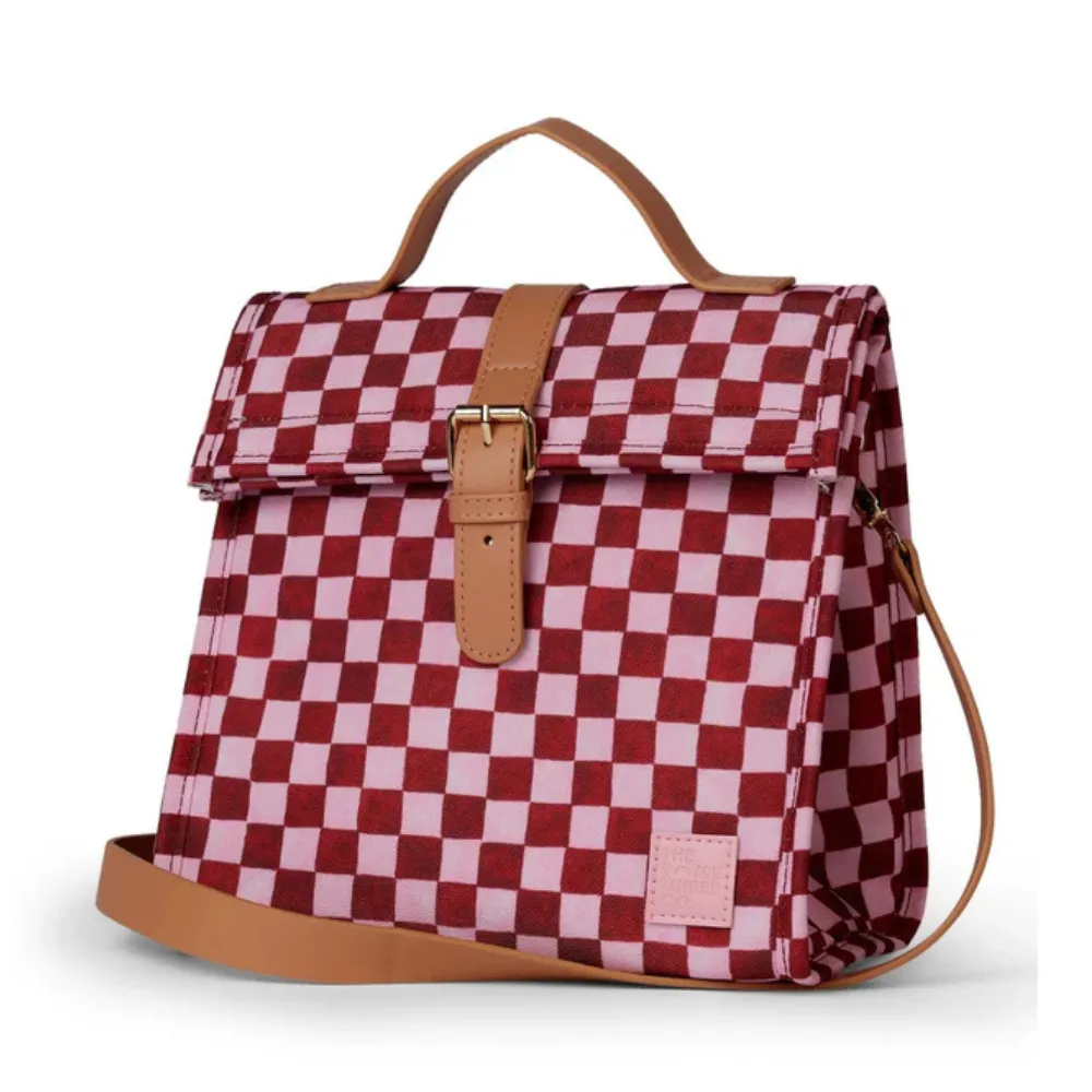 Lunch Satchel - Crimson Haze