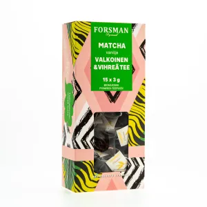Matcha Vanilla White and Green pyramid tea