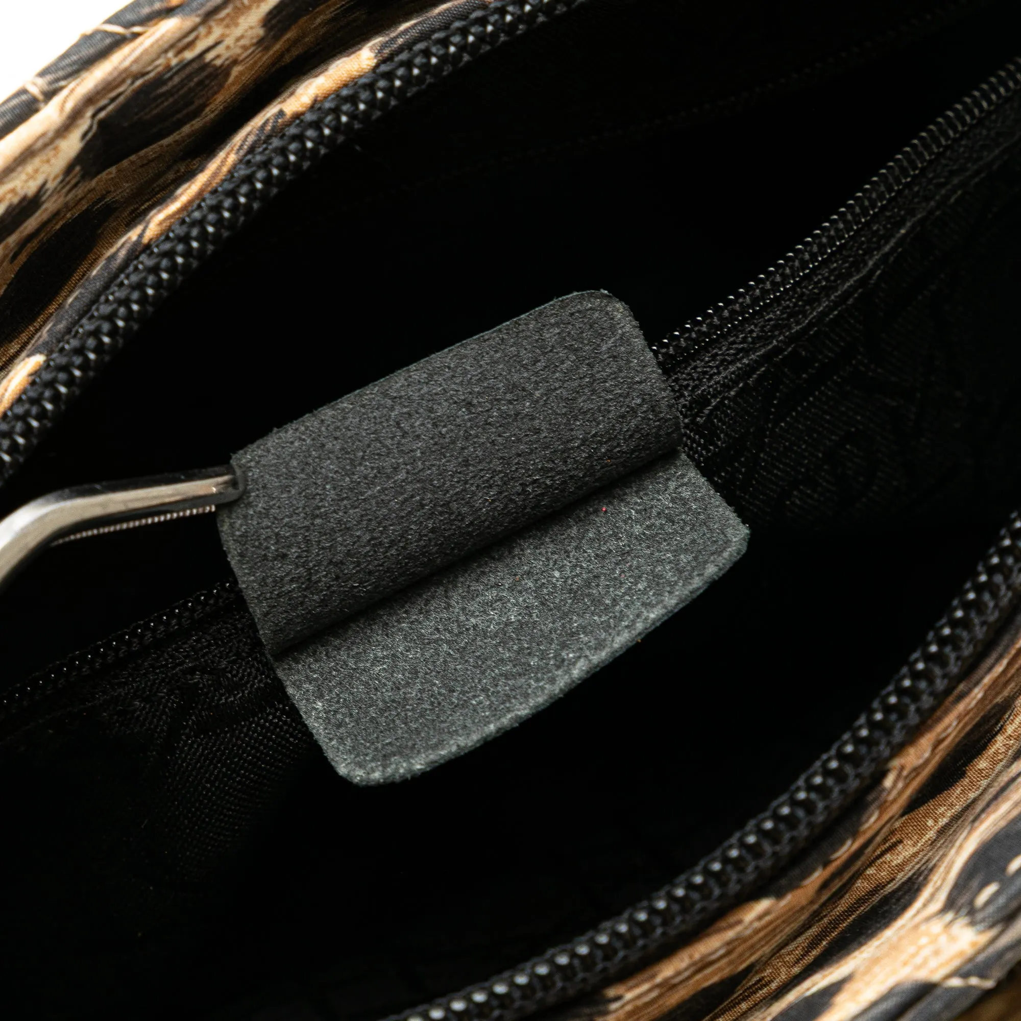 Medium Canvas Cannage Leopard Print Lady Dior