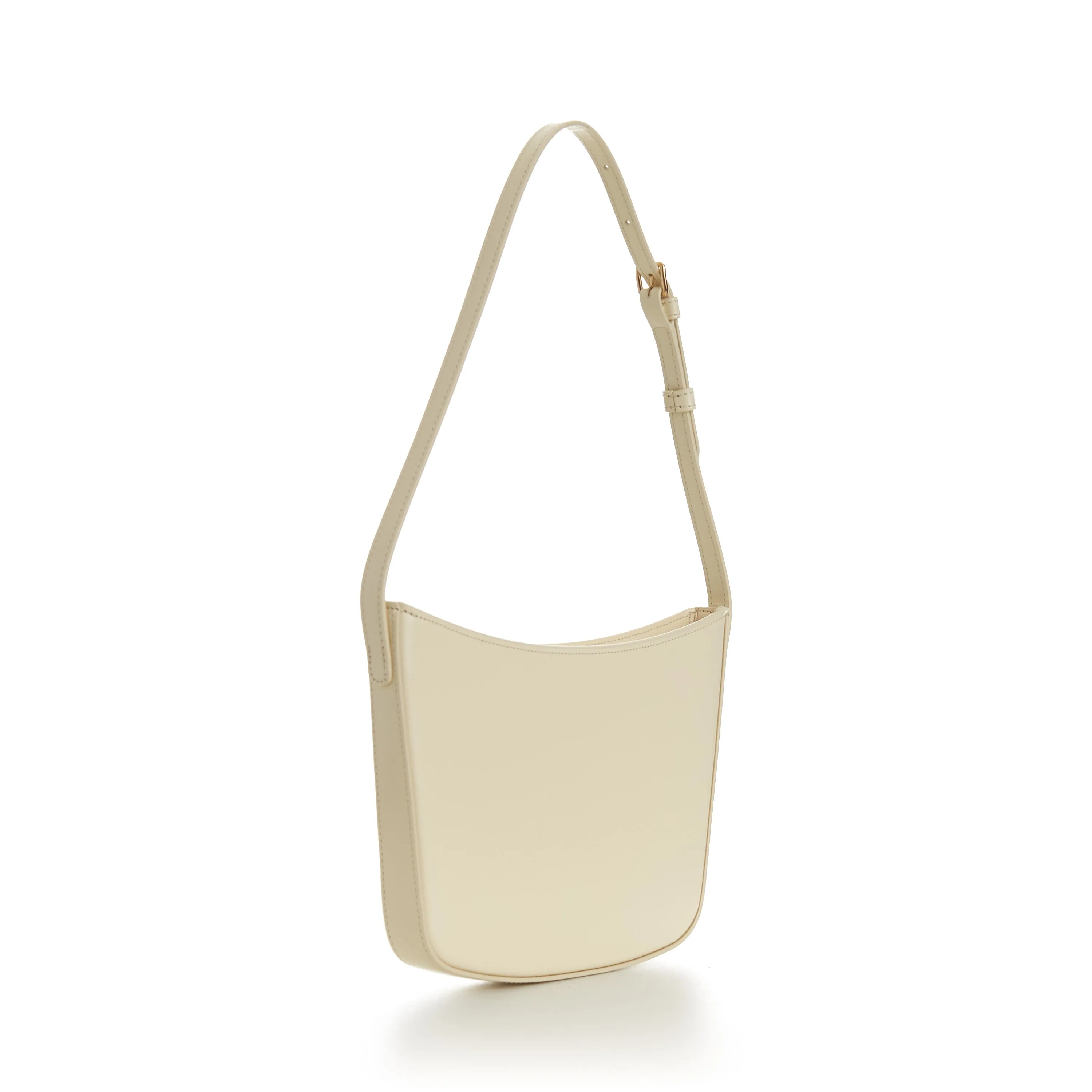 Medium Celine Croque Bag Sunlight Yellow - Shiny Calfskin
