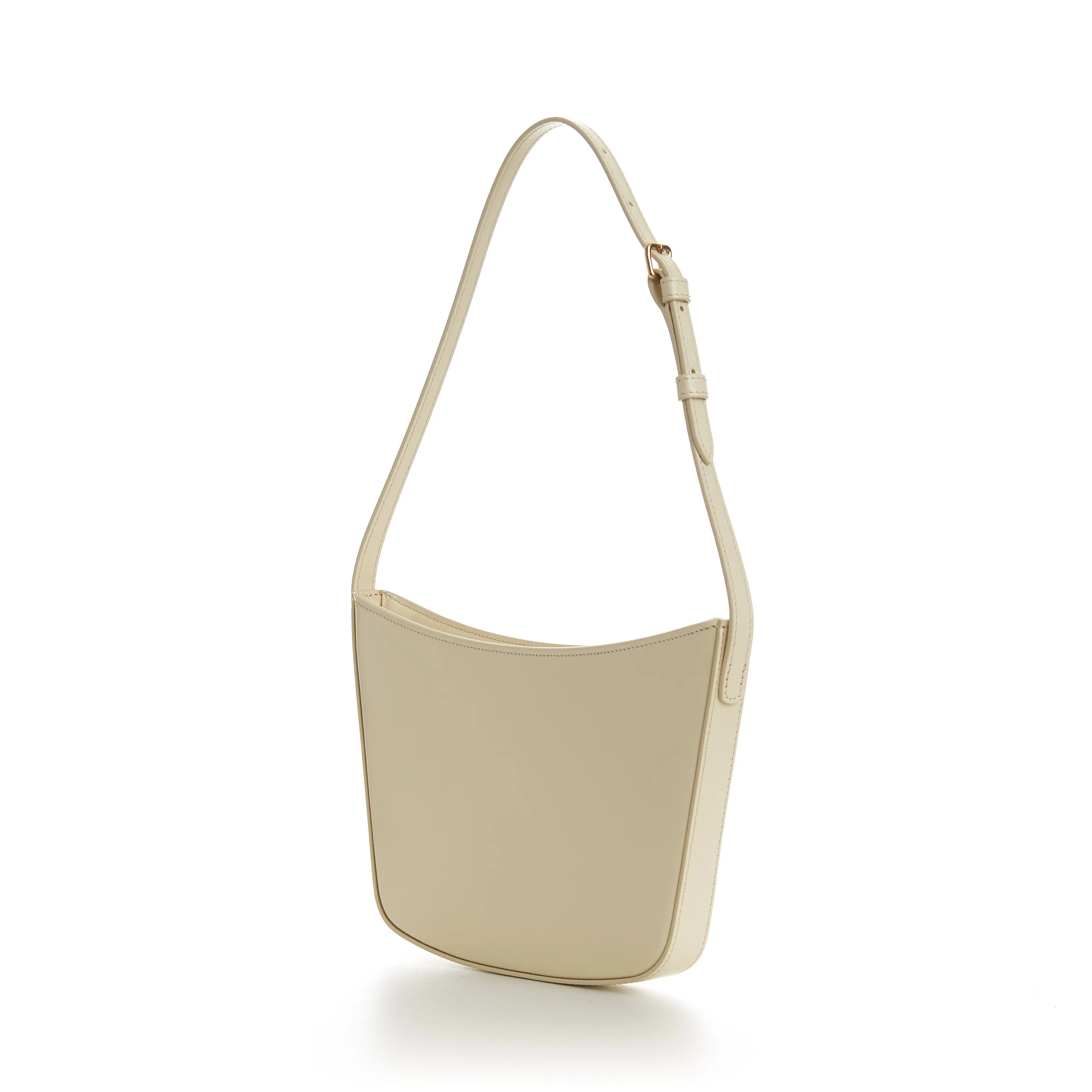Medium Celine Croque Bag Sunlight Yellow - Shiny Calfskin