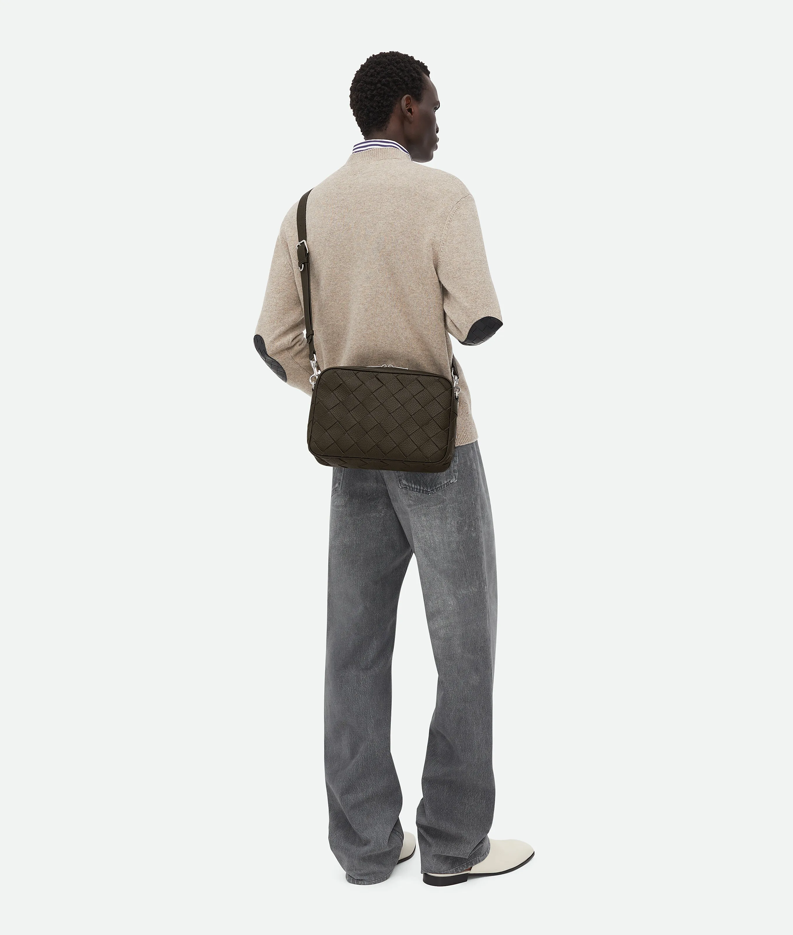 Medium Intrecciato Camera Bag