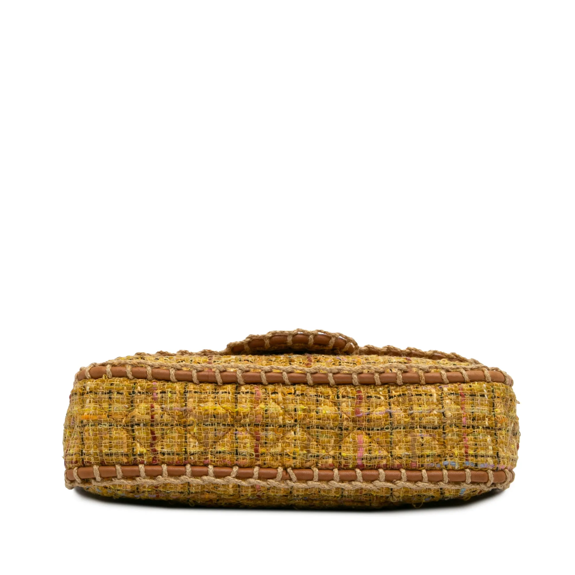 Medium Quilted Tweed St Tropez Flap