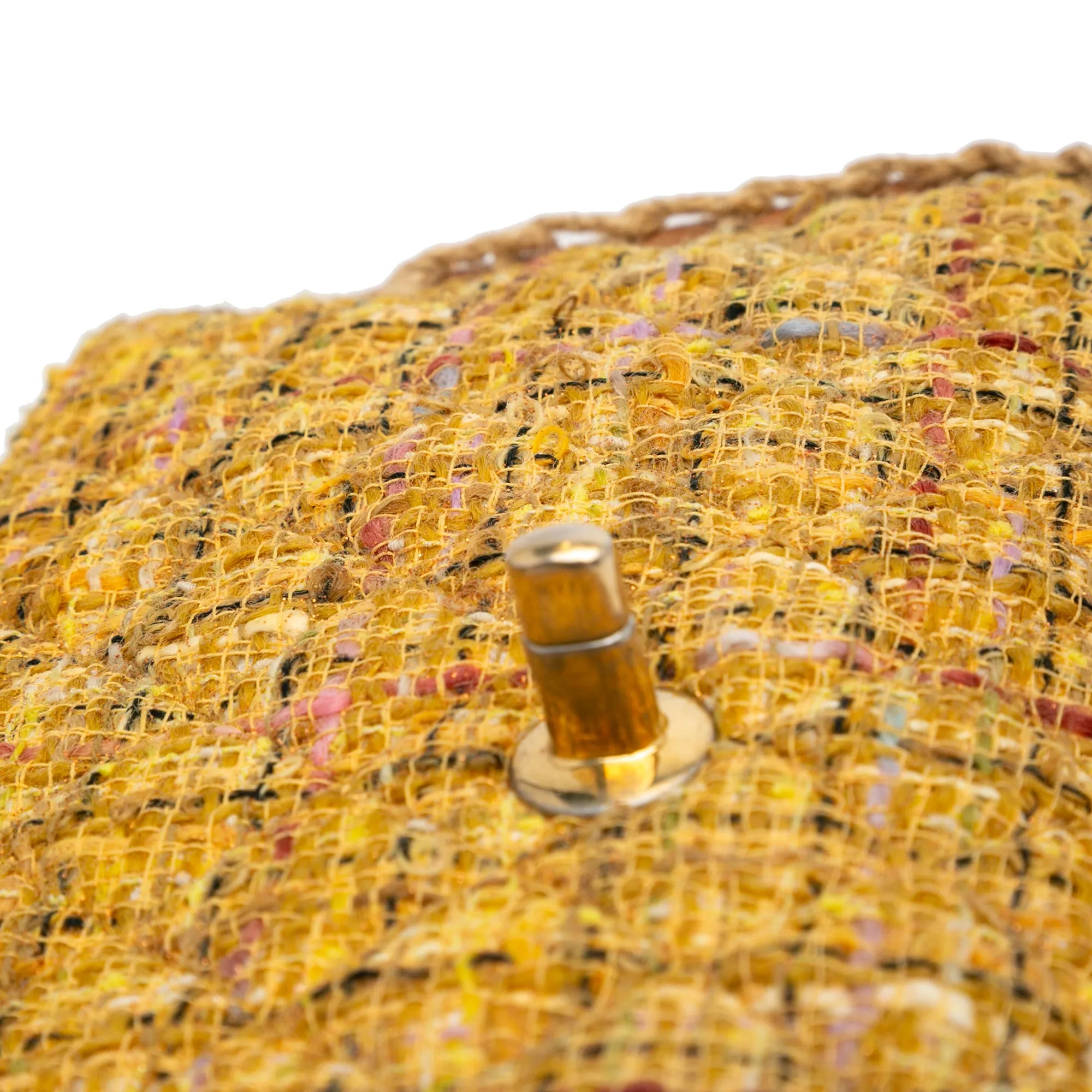 Medium Quilted Tweed St Tropez Flap