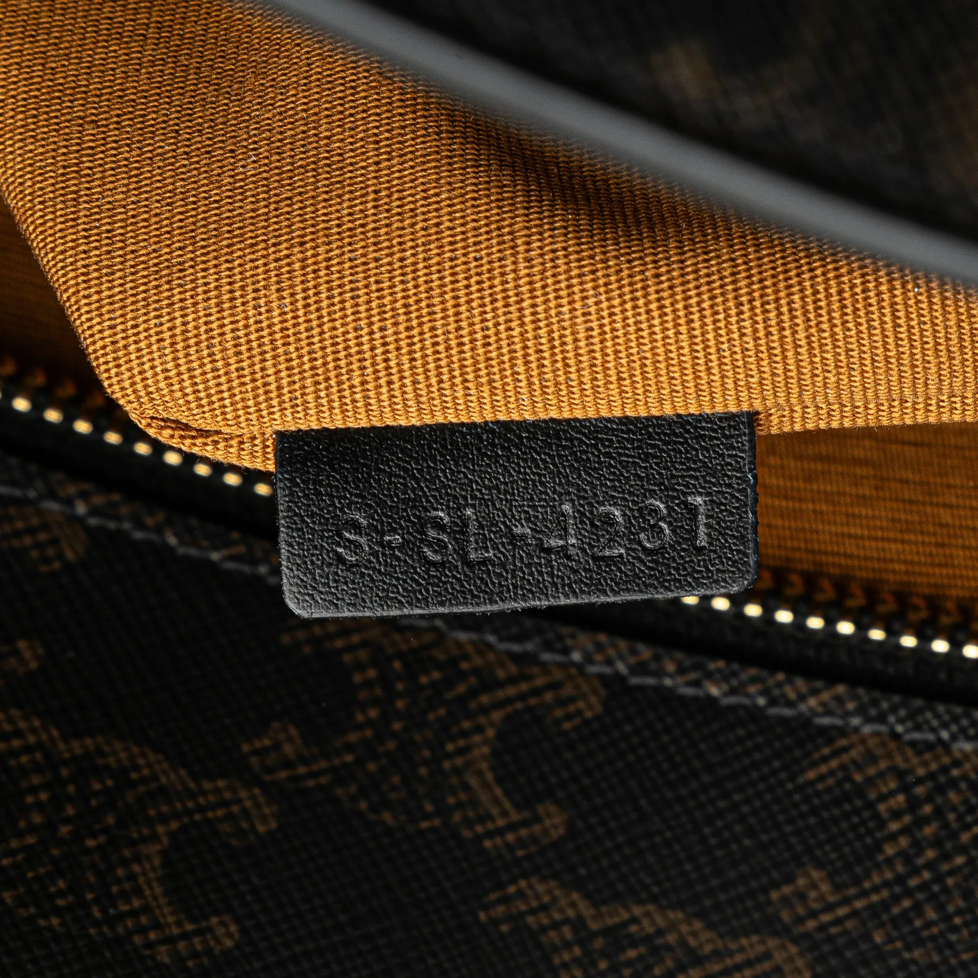 Medium Triomphe Coated Canvas Vertical Cabas Satchel