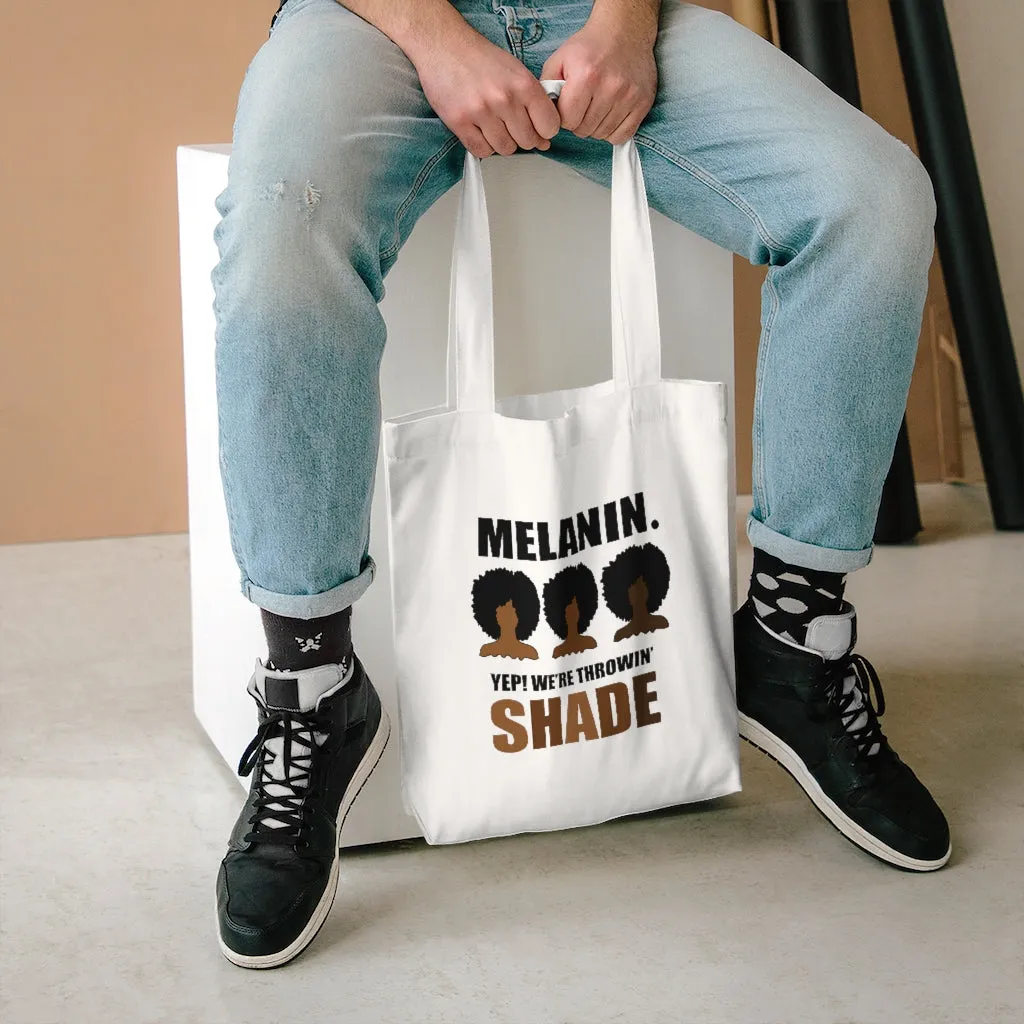 Melanin Shade Cotton Tote Bag