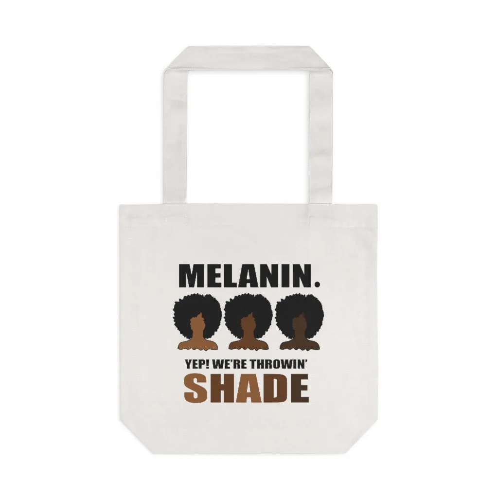 Melanin Shade Cotton Tote Bag