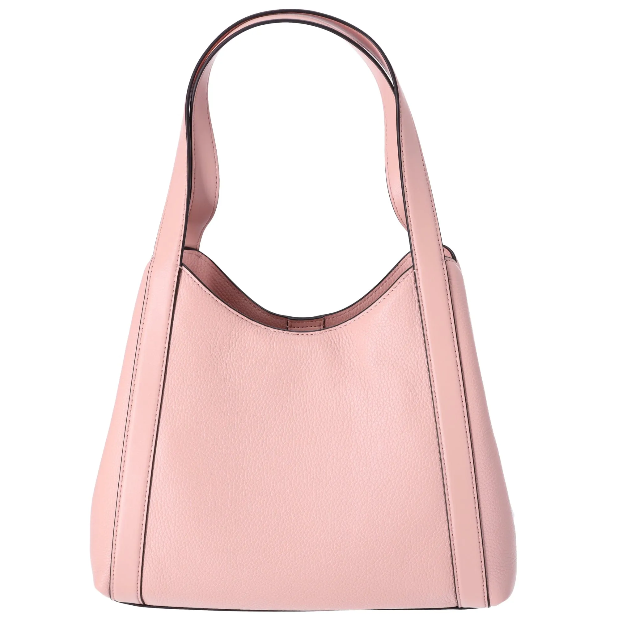Michael Kors Rosemary Large Hobo Shoulder Bag Tote Pink Pebbled Leather