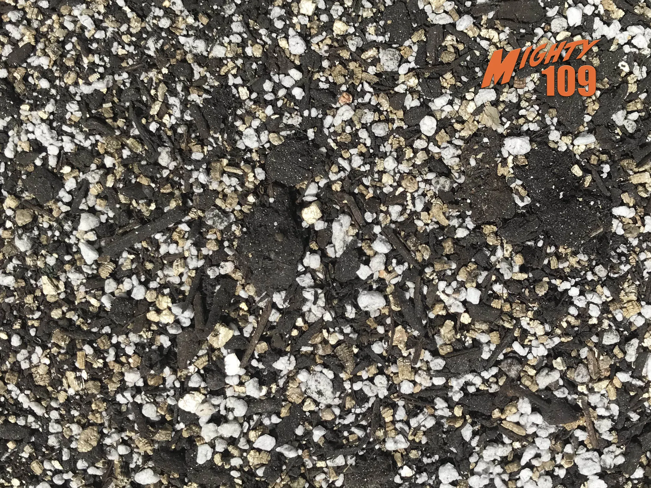 MIGHTY 109 Certified Organic Compost with Perlite and Vermiculite 42 Quarts.