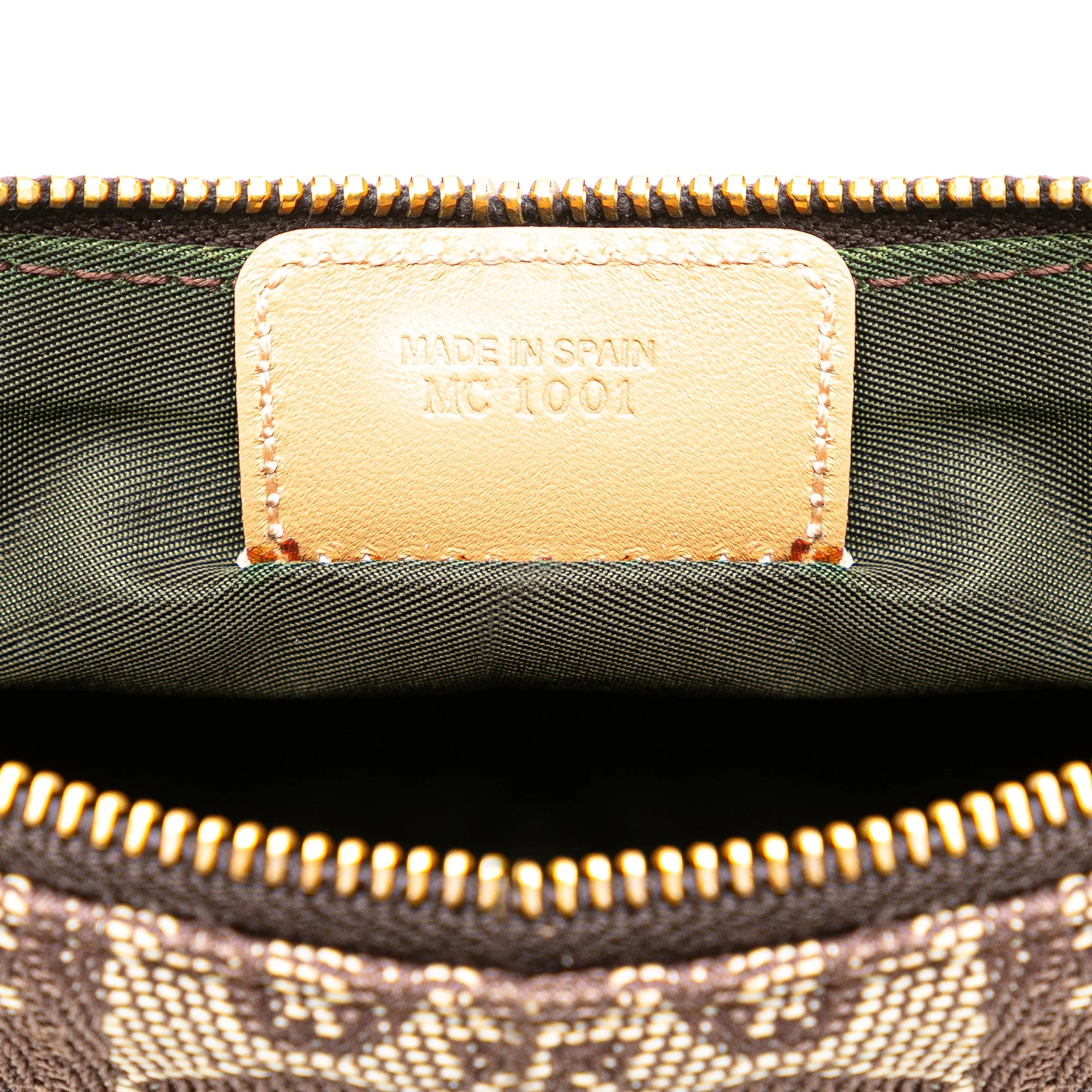 Mini Diorissimo Canvas Saddle Pochette