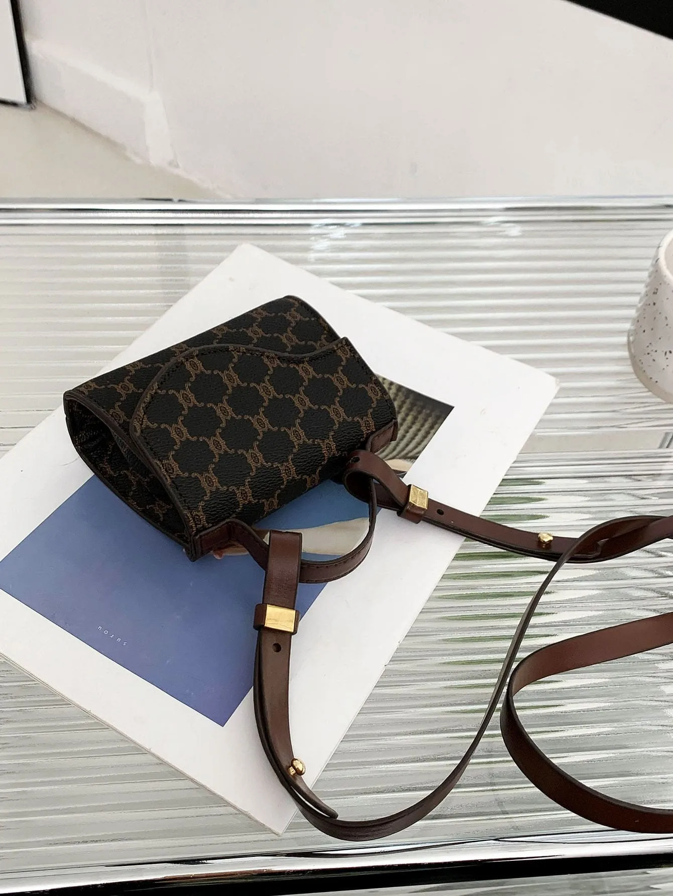 Mini Printed Square Bag - Multicolor