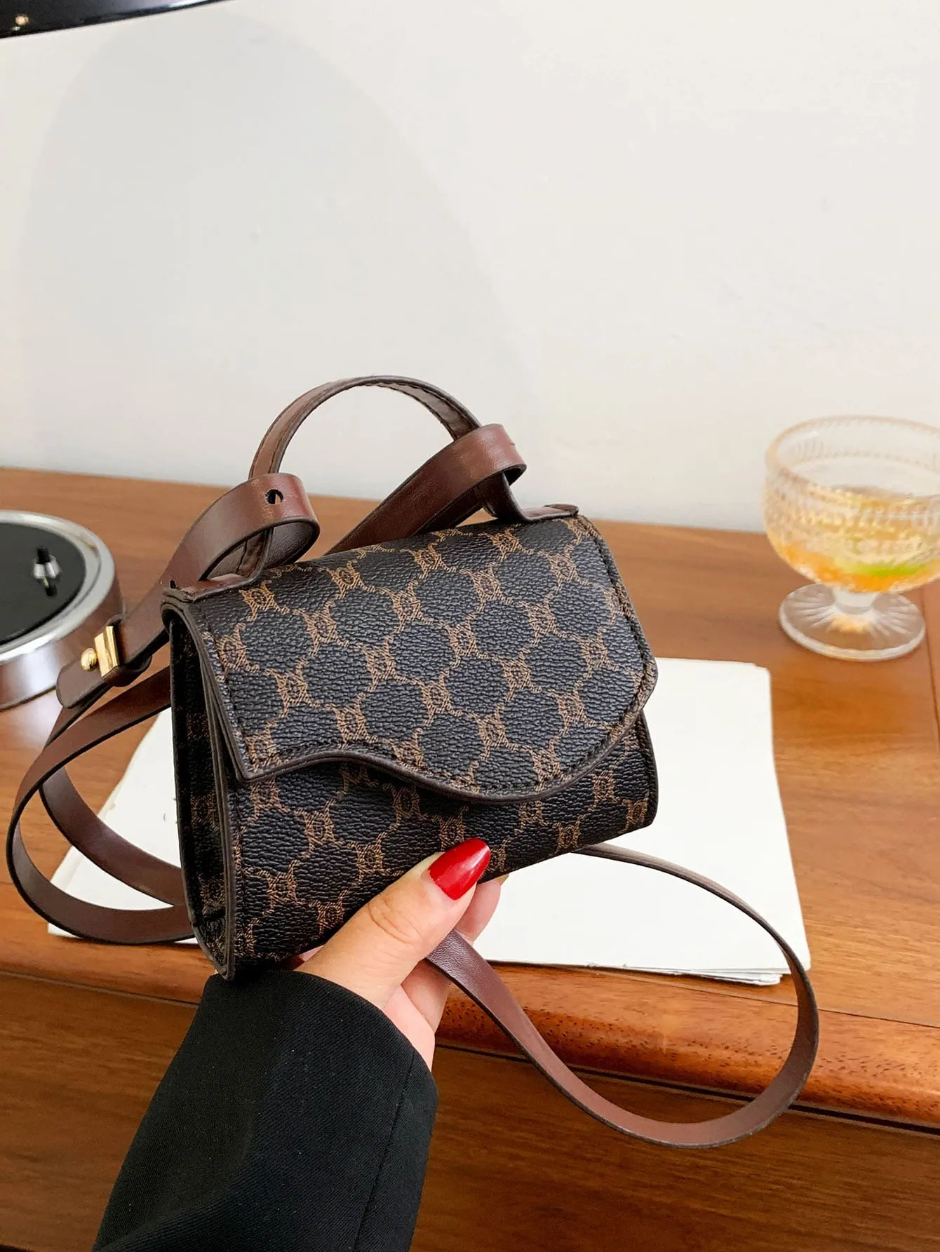 Mini Printed Square Bag - Multicolor
