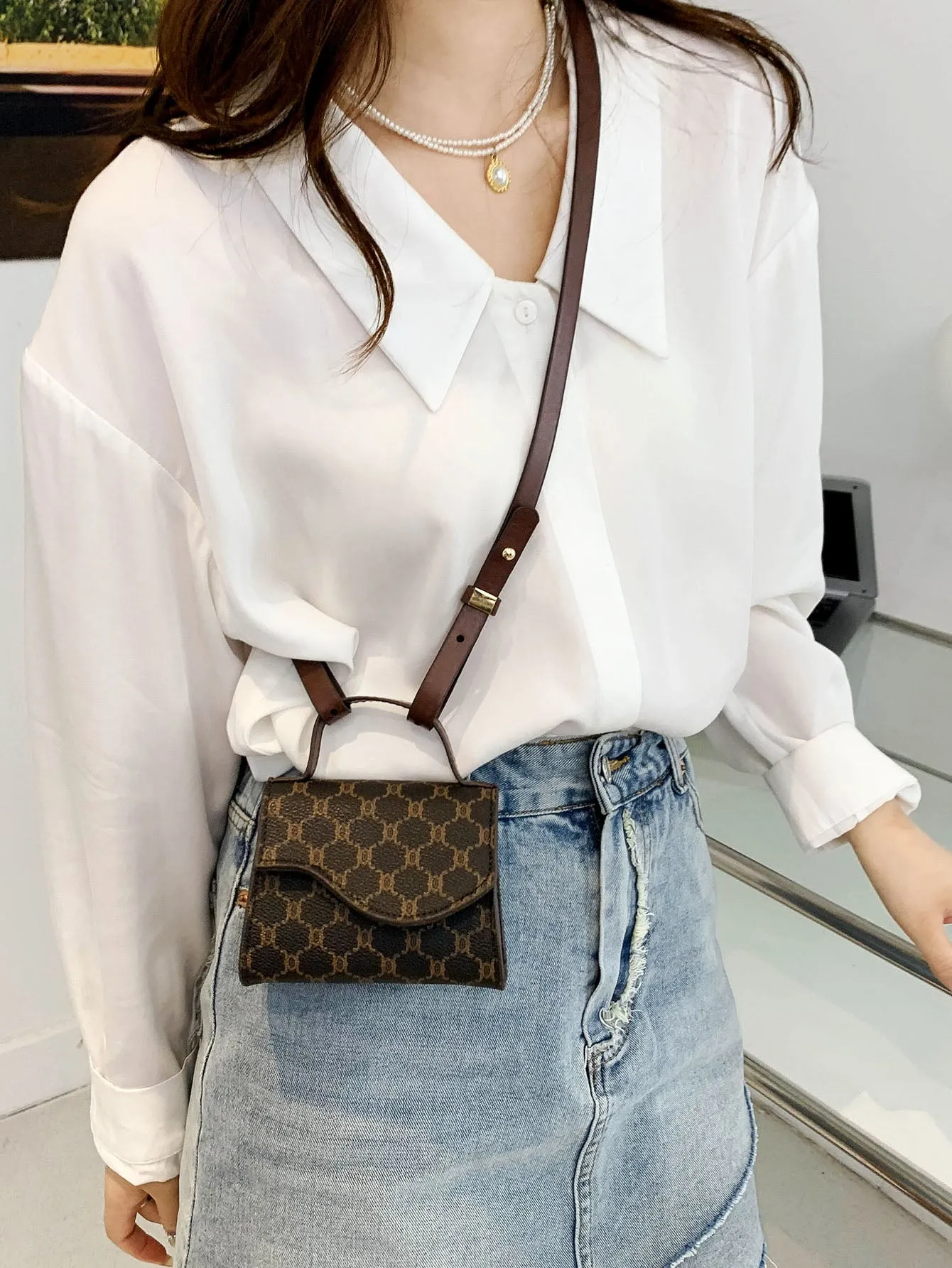 Mini Printed Square Bag - Multicolor