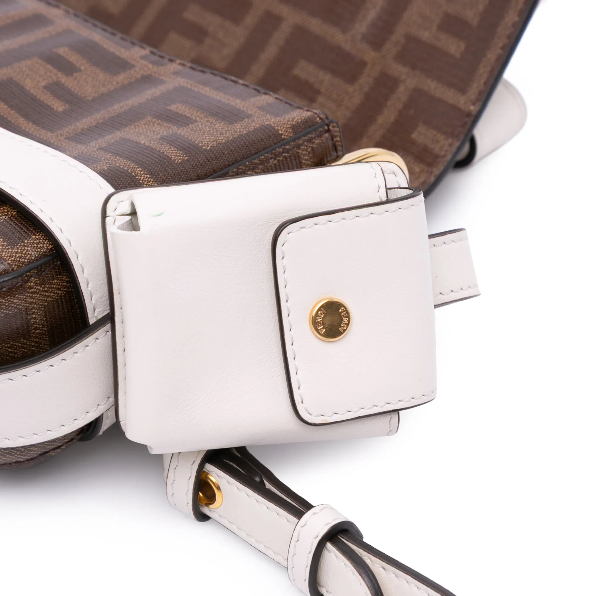 Mini Zucca Glazed Fabric Cage Baguette Satchel