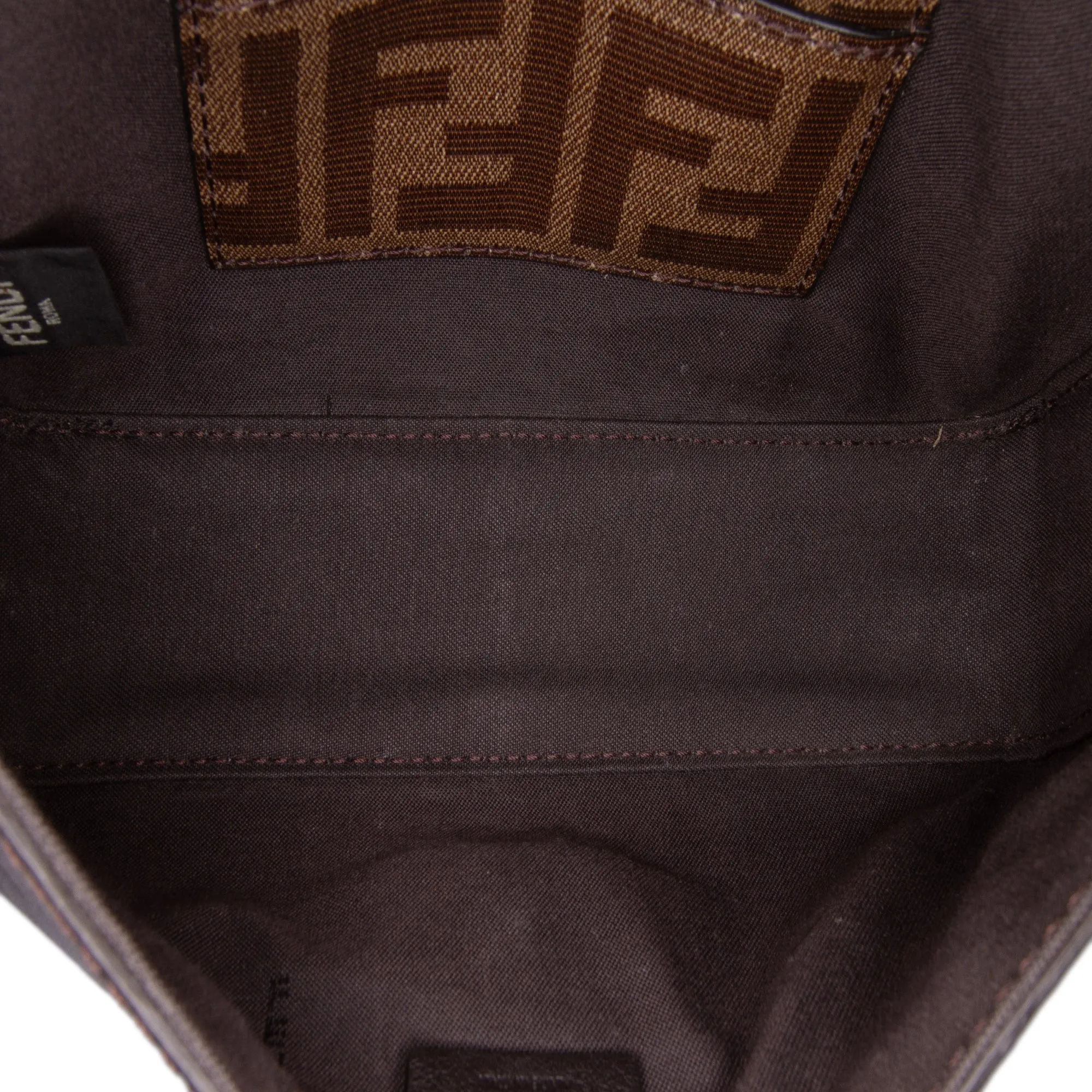 Mini Zucca Glazed Fabric Cage Baguette Satchel