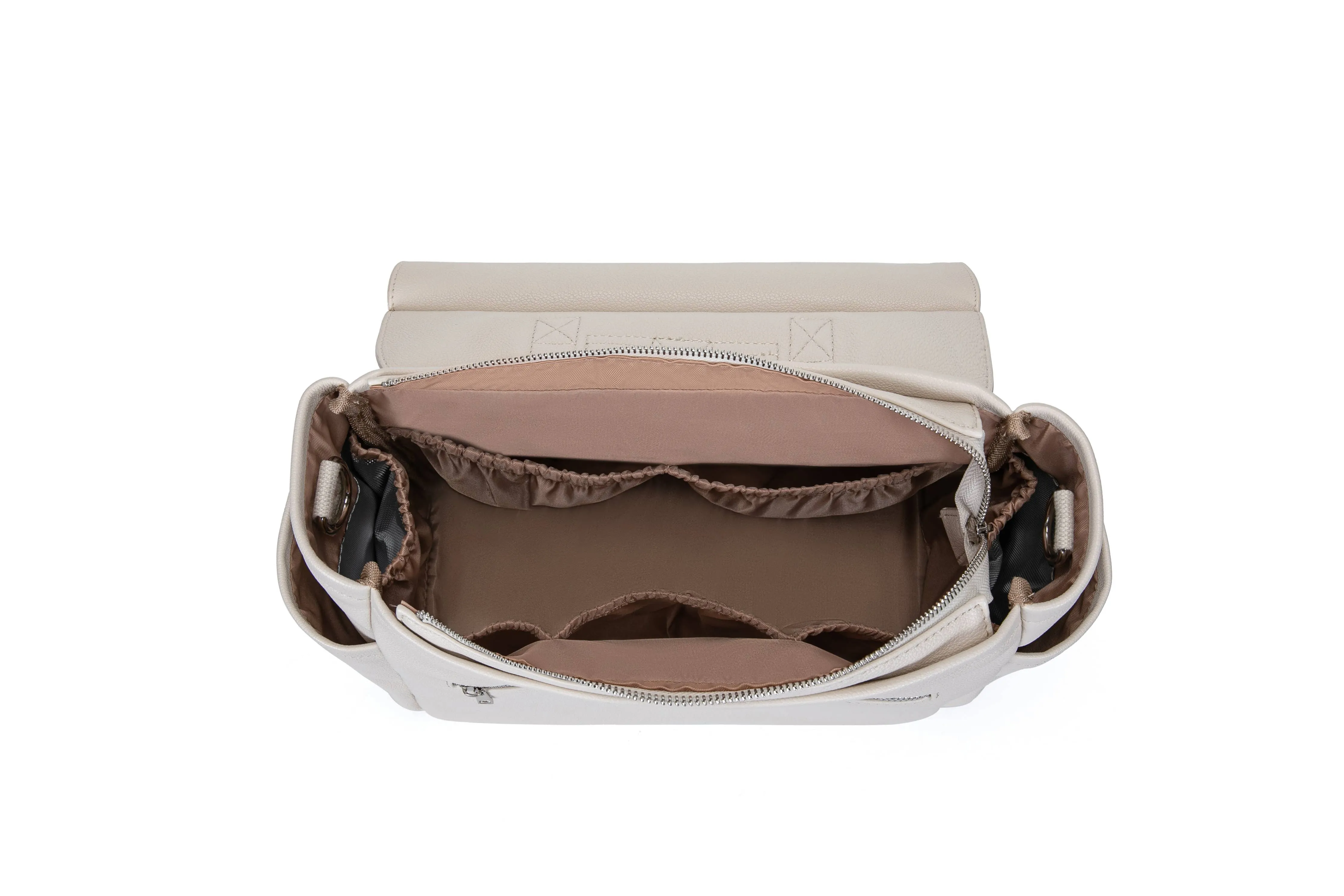MIREM By Nenina & Co Dusty Beige Maternal Bag   Gift Changer