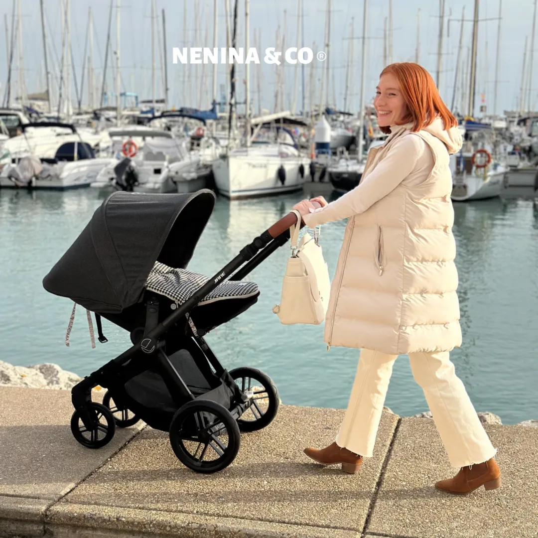 MIREM By Nenina & Co Dusty Beige Maternal Bag   Gift Changer