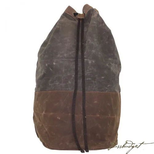 Monogrammed Waxed Laundry/Duffel