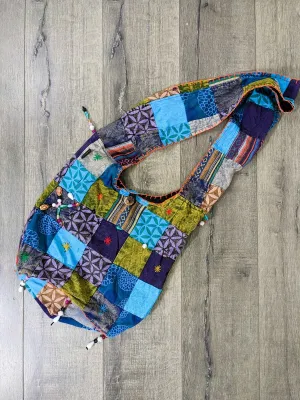 Multi Patch Shoulder Bag