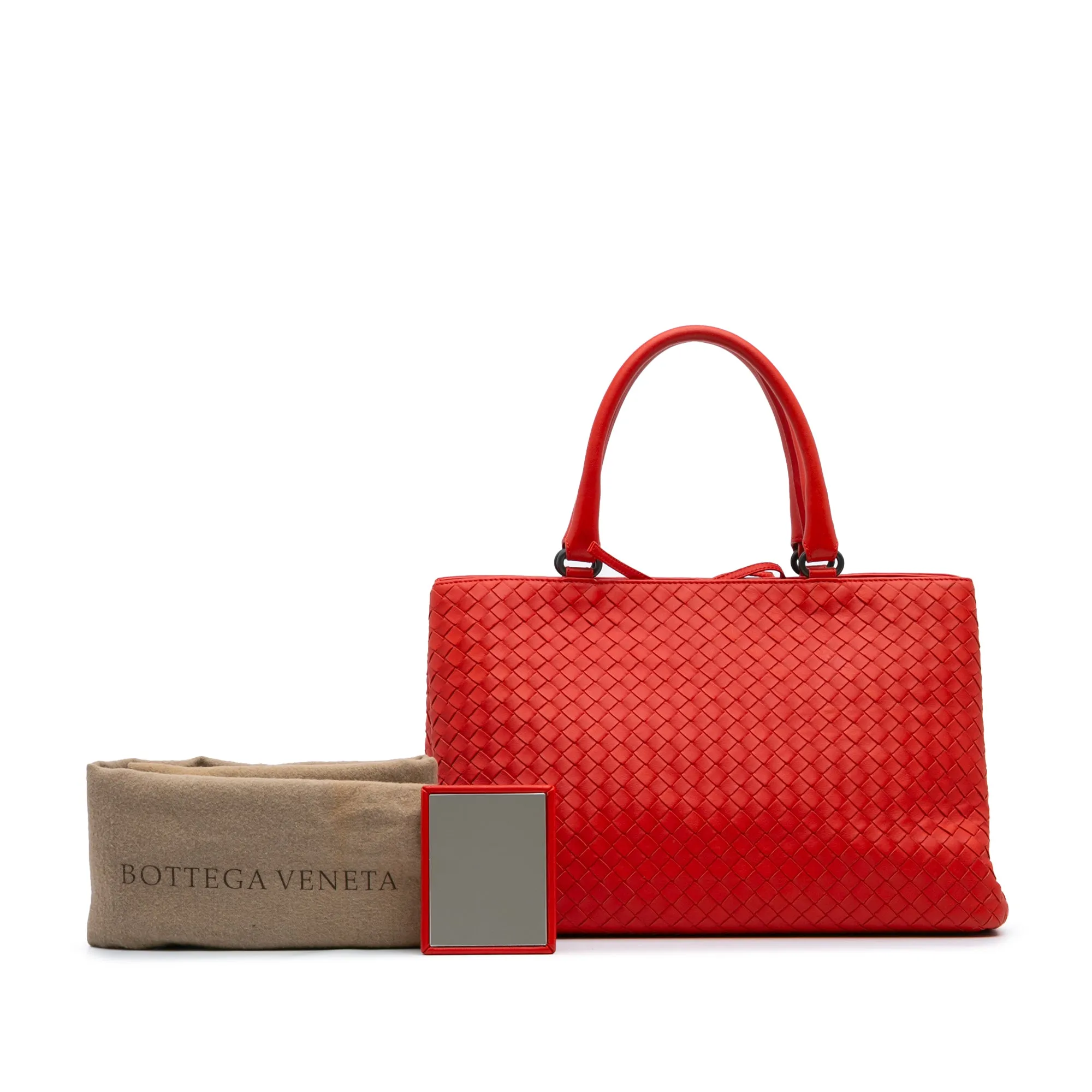 Nappa Intrecciato Milano Tote